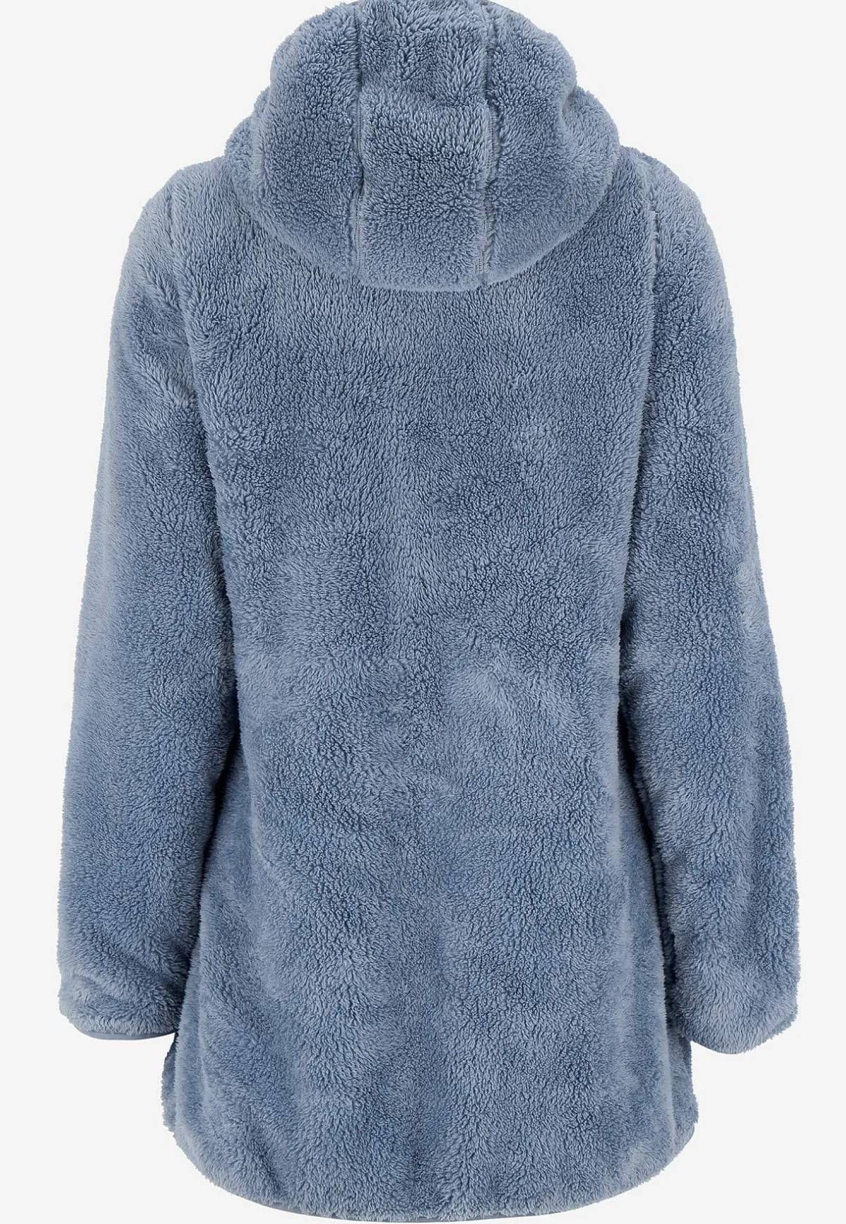 Cellbes of Sweden Mysig fleecejacka med huva Blå