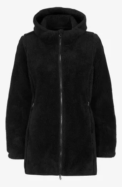 Cellbes of Sweden Mysig fleecejacka med huva Svart Sale