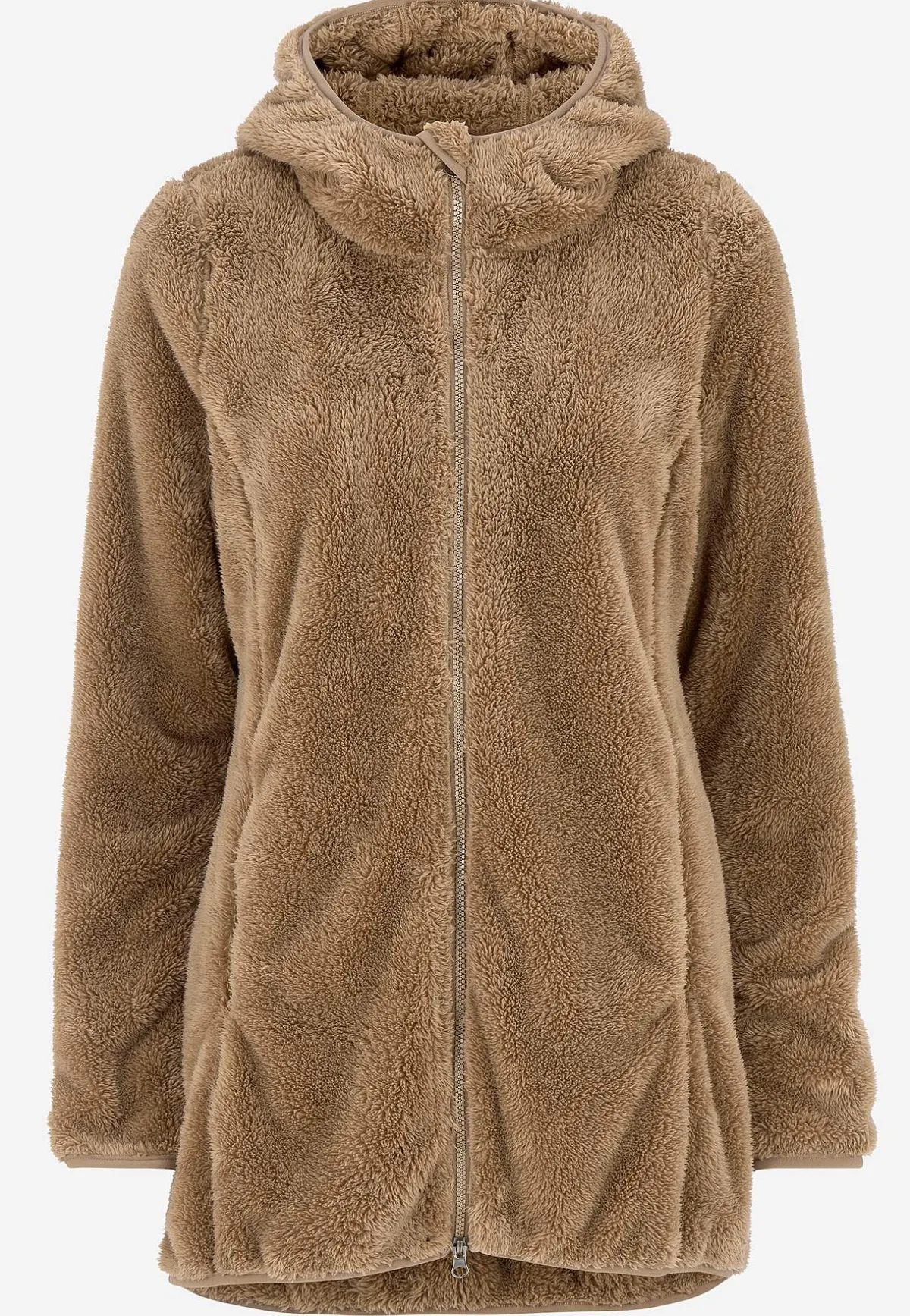 Cellbes of Sweden Mysig fleecejacka med huva Nougat New