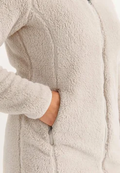 Cellbes of Sweden Mysig fleecejacka med huva Offwhite Discount