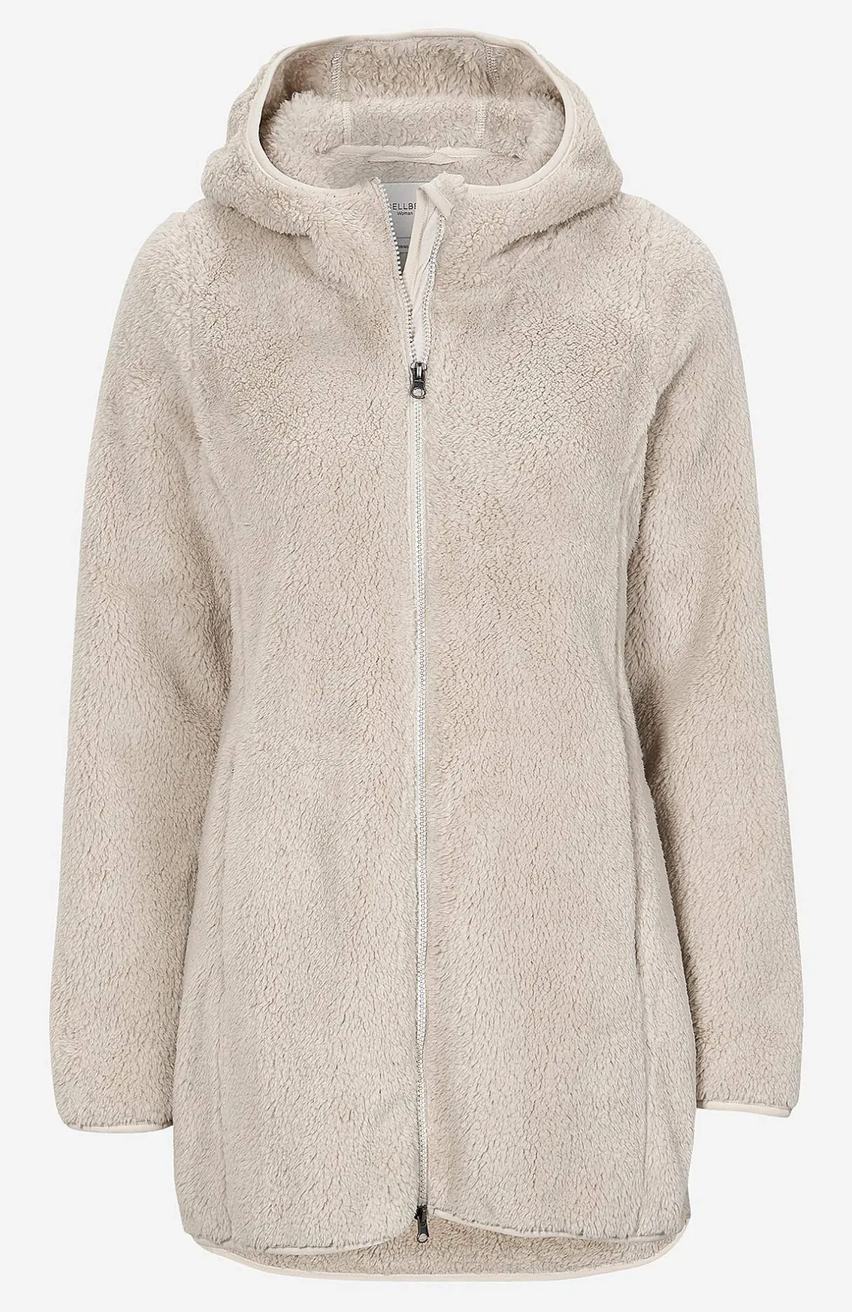 Cellbes of Sweden Mysig fleecejacka med huva Offwhite Discount
