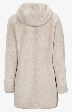 Cellbes of Sweden Mysig fleecejacka med huva Offwhite Discount