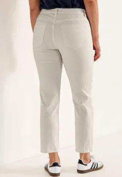 Cellbes of Sweden Något smalare ankeljeans Ljusbeige