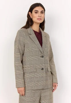 Soyaconcept Pepitarutig, vävd kavaj Best