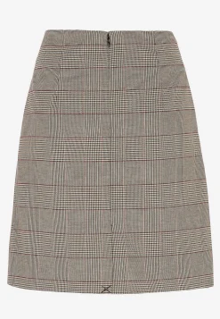 Soyaconcept Pepitarutig, vävd kjol Sale