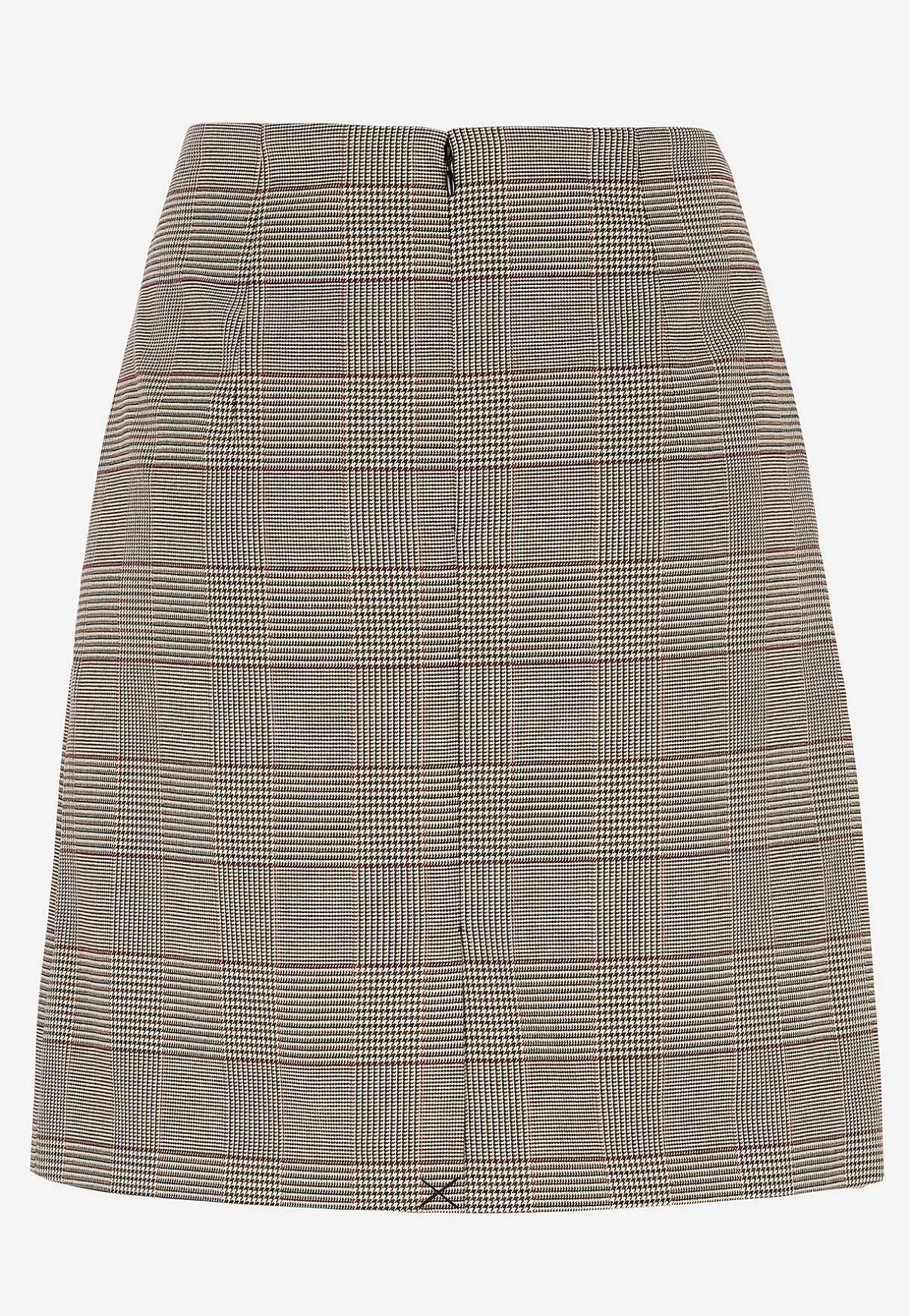 Soyaconcept Pepitarutig, vävd kjol Sale