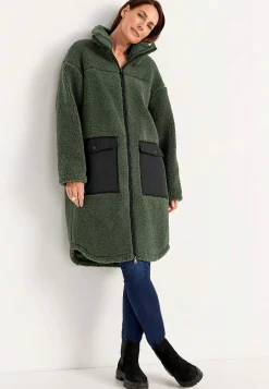 Cellbes of Sweden Pilejacka med hög krage Mörkgrön Hot