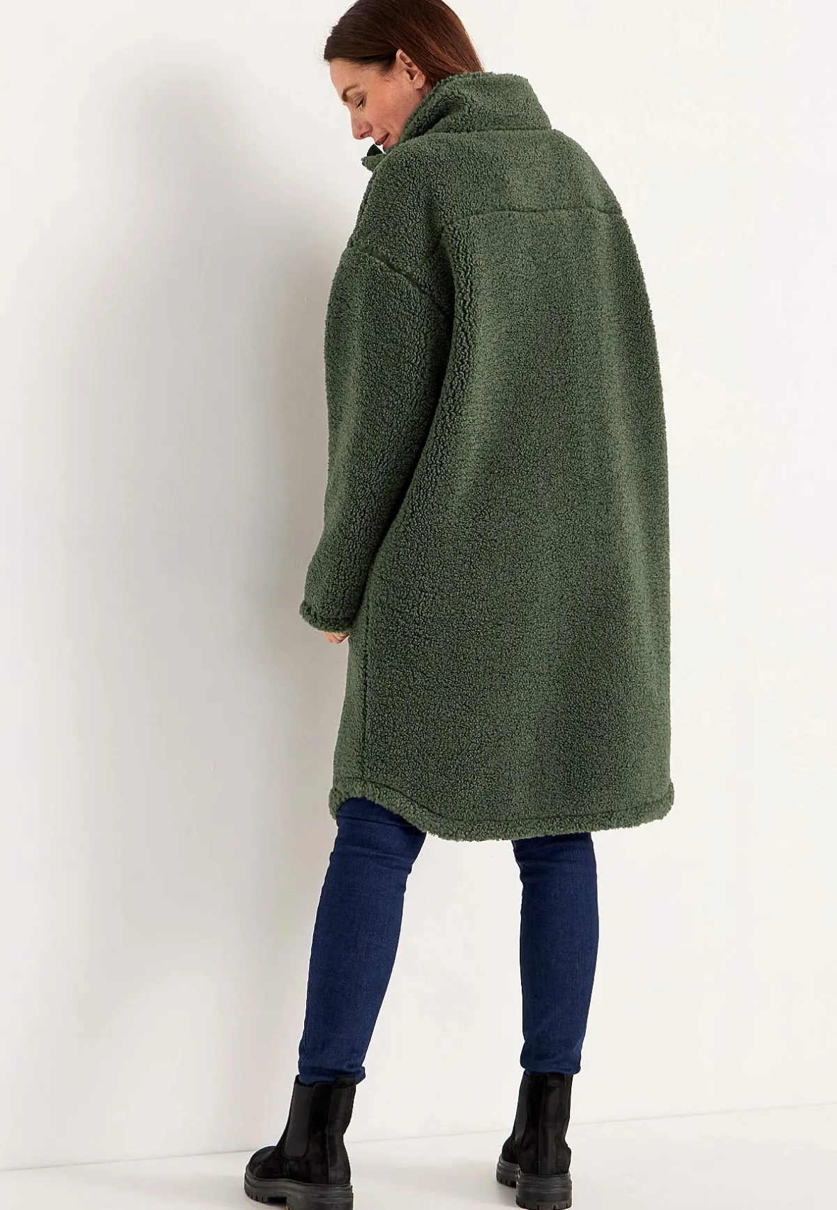 Cellbes of Sweden Pilejacka med hög krage Mörkgrön Hot