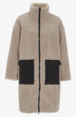 Cellbes of Sweden Pilejacka med hög krage Beige New