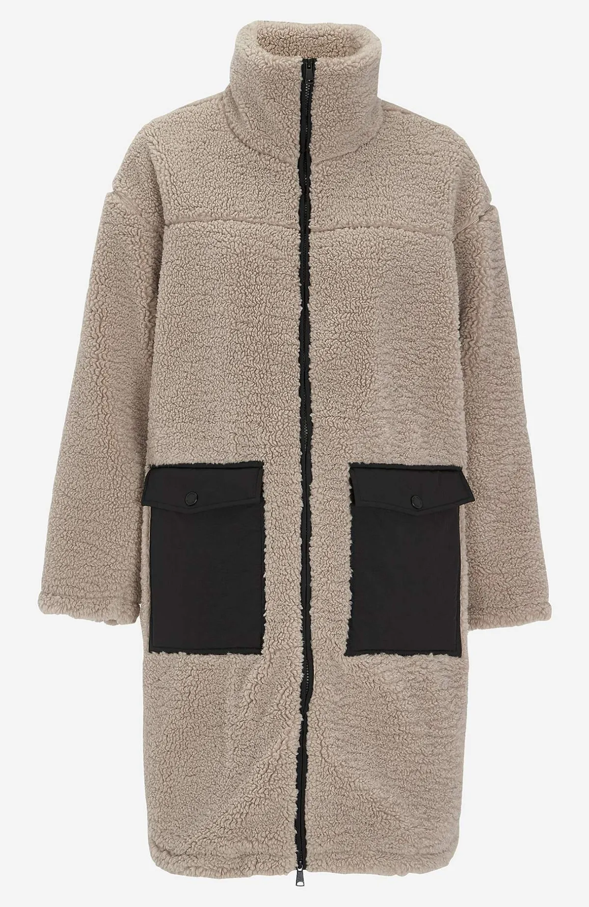 Cellbes of Sweden Pilejacka med hög krage Beige New