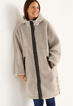 Cellbes of Sweden Pilejacka med huva Beige