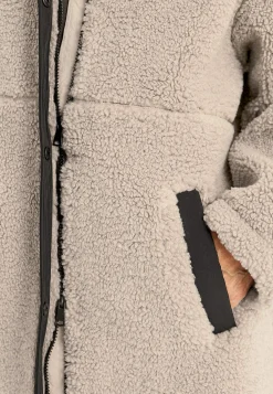 Cellbes of Sweden Pilejacka med huva Beige