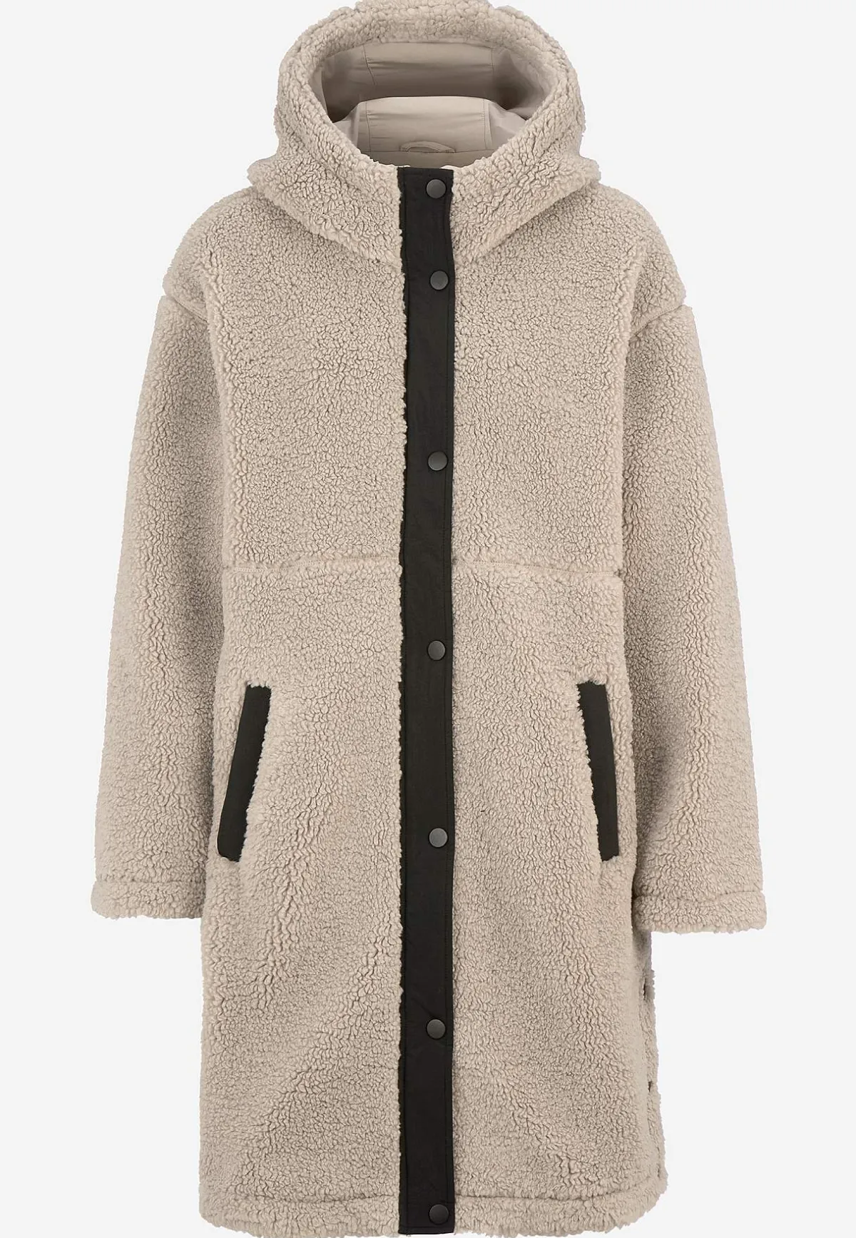 Cellbes of Sweden Pilejacka med huva Beige