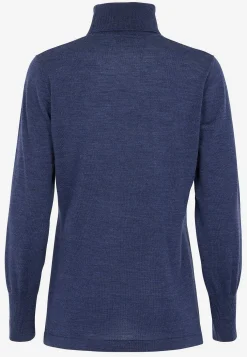 Cellbes of Sweden Polotröja Premium i merinoull Mörkblå / Melange New