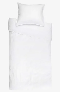 Borganäs Påslakanset i linne 150x210 cm Silence Vit