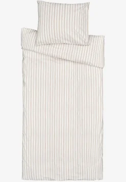 Borganäs Påslakanset 150x210 cm Vit / Rosa Online