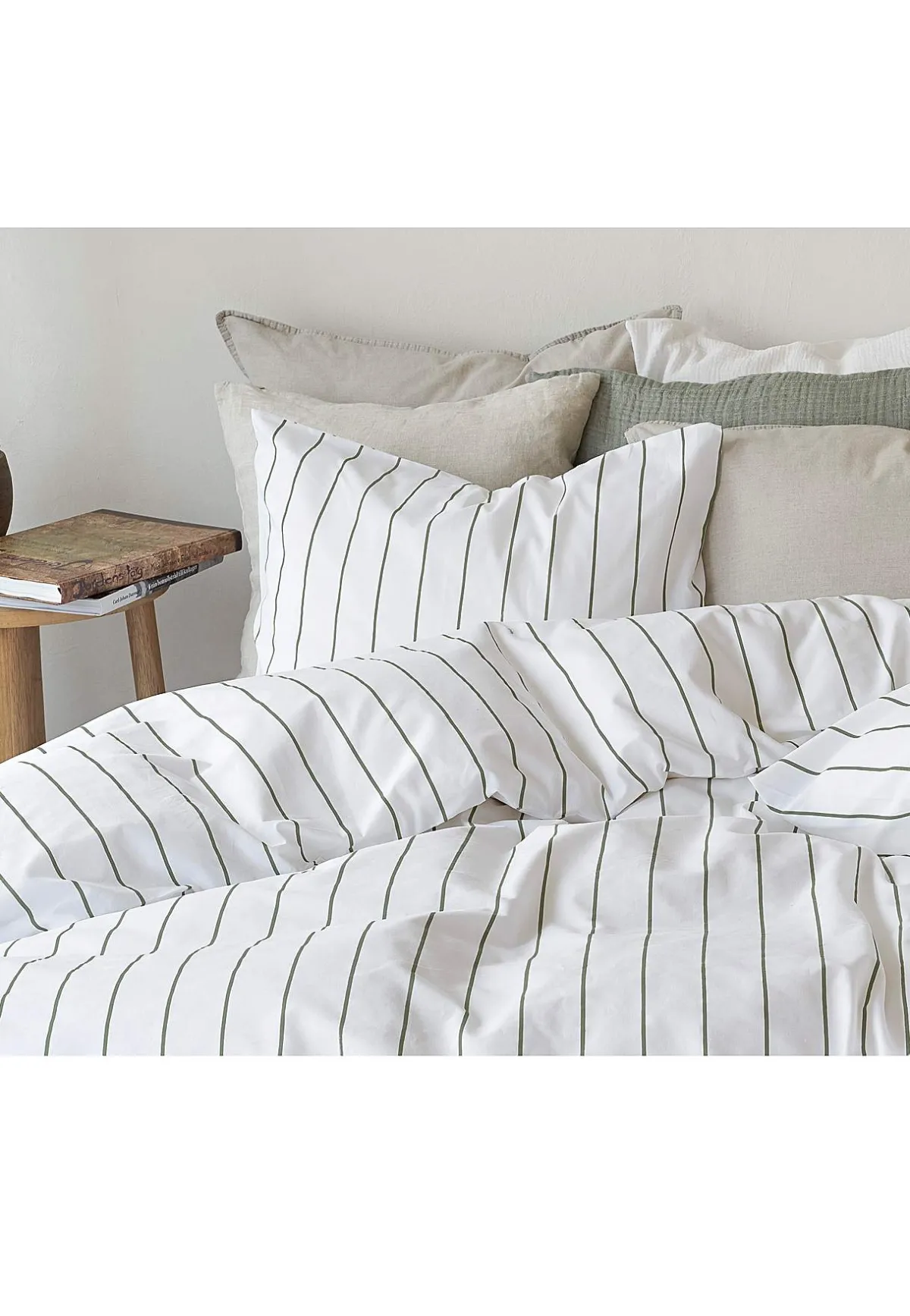 Borganäs Påslakanset 220x210 cm Grön