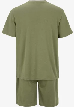 Cellbes of Sweden Pyjamasset med t-shirt och shorts Dan Khakigrön
