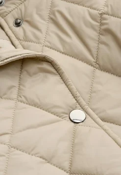 Cellbes of Sweden Quiltad jacka med tryckknappar Beige Outlet