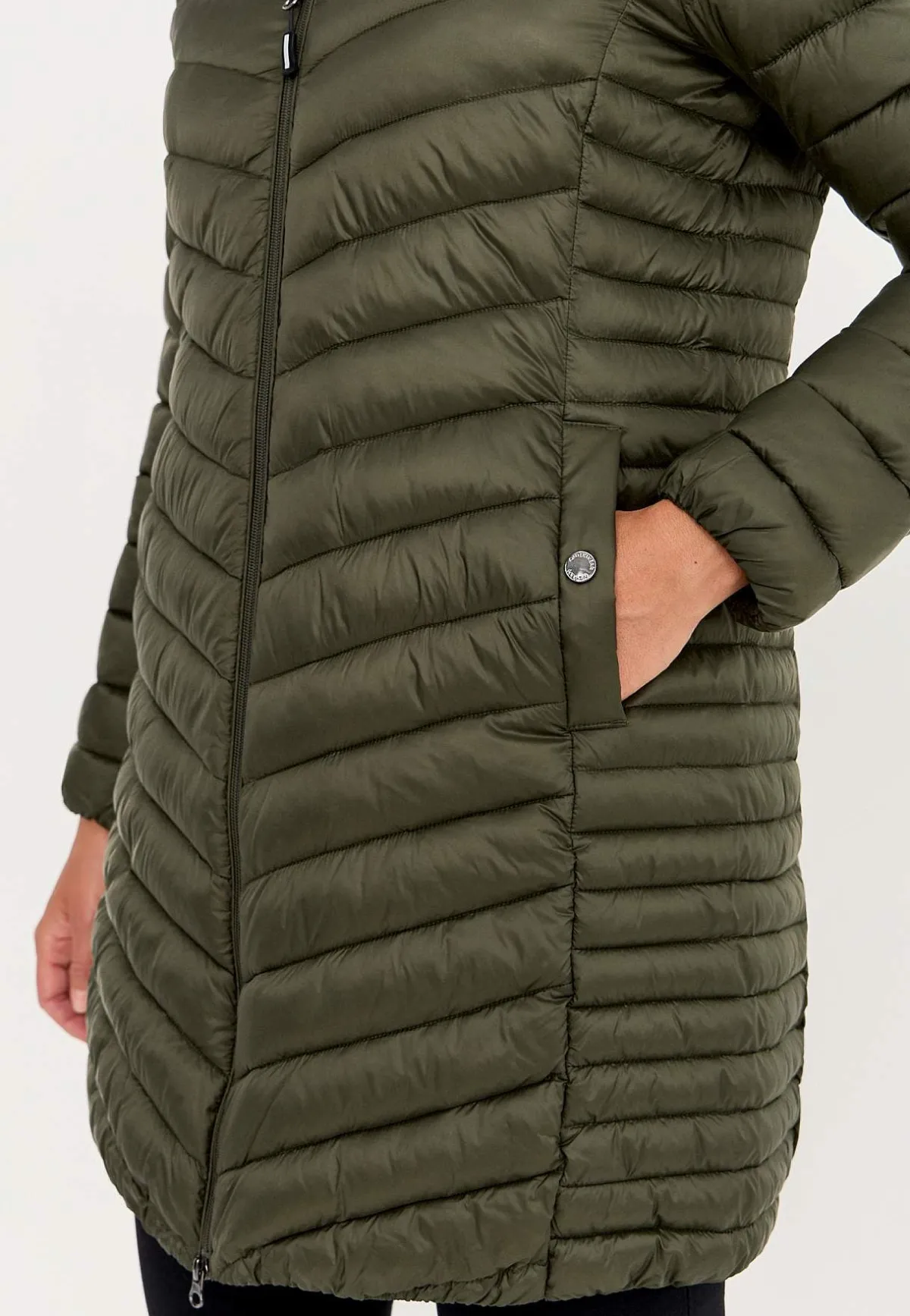 Cellbes of Sweden Quiltad lättviktsjacka Khakigrön Best