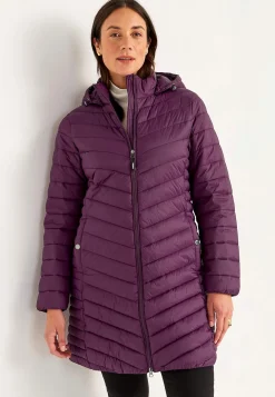 Cellbes of Sweden Quiltad lättviktsjacka Plommon Discount