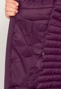 Cellbes of Sweden Quiltad lättviktsjacka Plommon Discount