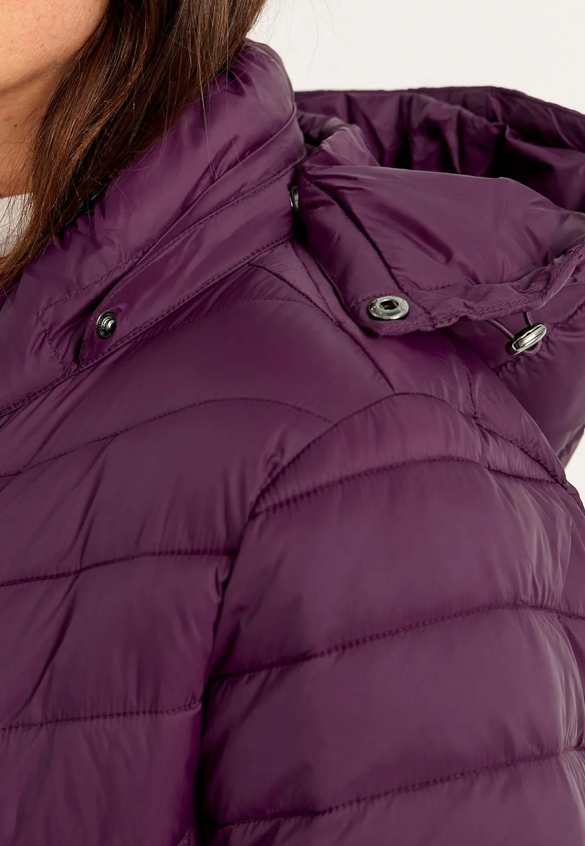 Cellbes of Sweden Quiltad lättviktsjacka Plommon Discount