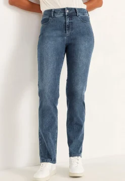 Cellbes of Sweden Raka jeans i superstretchig denim Sara Mellanblå / Denim Best