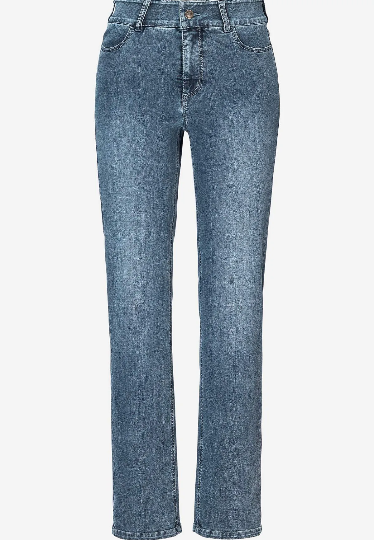 Cellbes of Sweden Raka jeans i superstretchig denim Sara Mellanblå / Denim Best