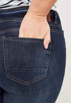 Cellbes of Sweden Raka jeans med hög midja Blå denim Online