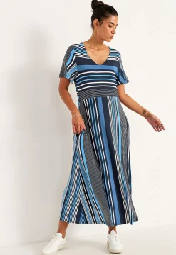 Cellbes of Sweden Randig viskosklänning Sale