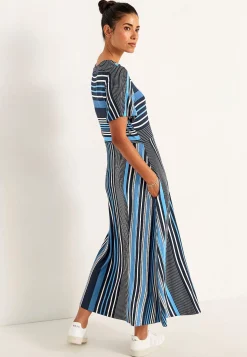 Cellbes of Sweden Randig viskosklänning Sale