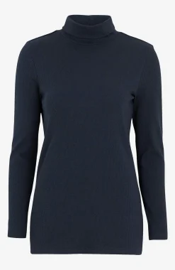 Cellbes of Sweden Ribbad polotröja i ekologisk bomull Sale