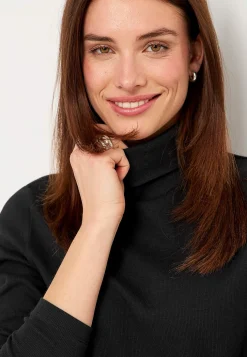 Cellbes of Sweden Ribbad polotröja i ekologisk bomull Sale