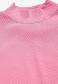 Cellbes of Sweden Ribbad topp med polokrage Svart Discount