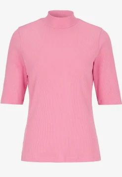 Cellbes of Sweden Ribbad topp med polokrage Svart Discount