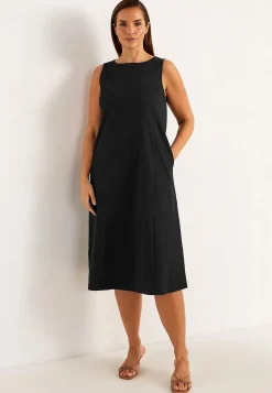 Cellbes of Sweden Ärmlös Premium trikåklänning Svart Sale