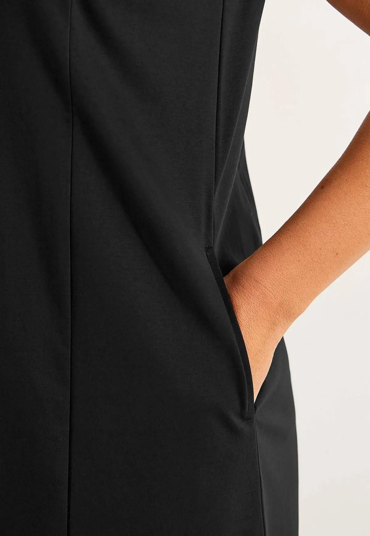 Cellbes of Sweden Ärmlös Premium trikåklänning Svart Sale