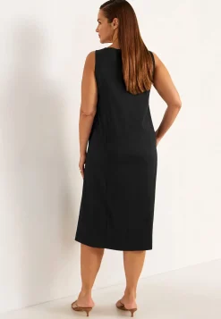 Cellbes of Sweden Ärmlös Premium trikåklänning Svart Sale