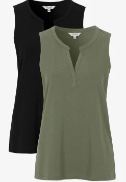 Cellbes of Sweden Ärmlös topp i ekologisk bomull 2-pack Outlet