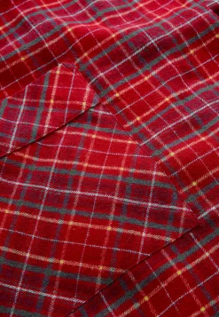 Cellbes of Sweden Rutig morgonrock i flanell