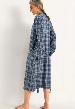 Cellbes of Sweden Rutig morgonrock i flanell New