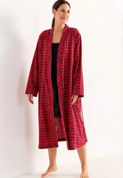 Cellbes of Sweden Rutig morgonrock i flanell Sale