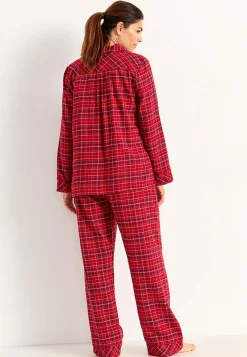 Cellbes of Sweden Rutig pyjamas i flanell Online