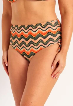 Cellbes of Sweden Rynkad bikinitrosa med hög midja Discount