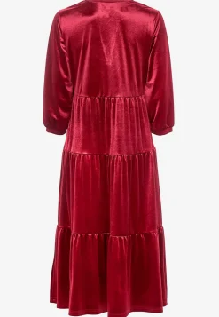 Cellbes of Sweden Sammetsklänning med volang New