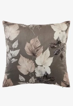 Fondaco Sammetskuddfodral med bladmönster New