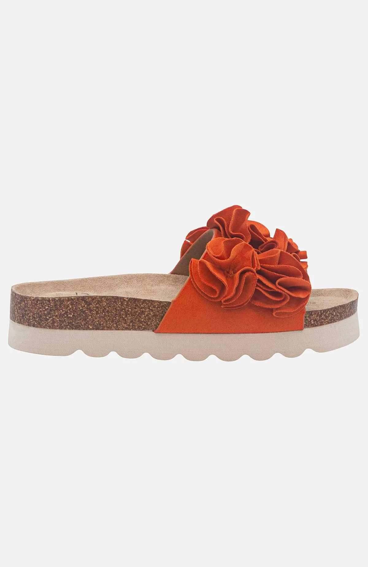 Duffy Sandal med dekorativ rem Orange Best