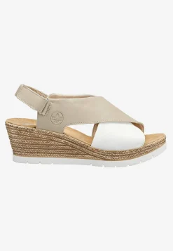 Rieker Sandalett med reglerbar kardborrestängning Hot