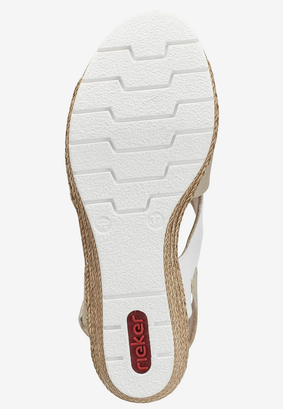 Rieker Sandalett med reglerbar kardborrestängning Hot